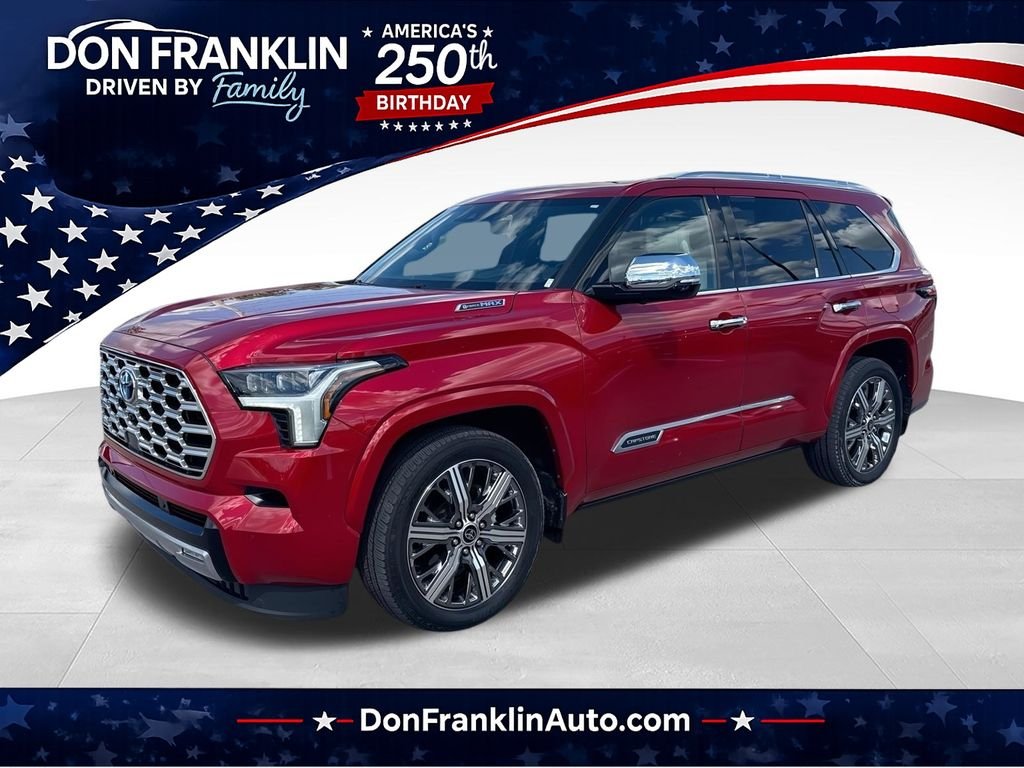 Used 2023 Red Toyota Capstone image 1