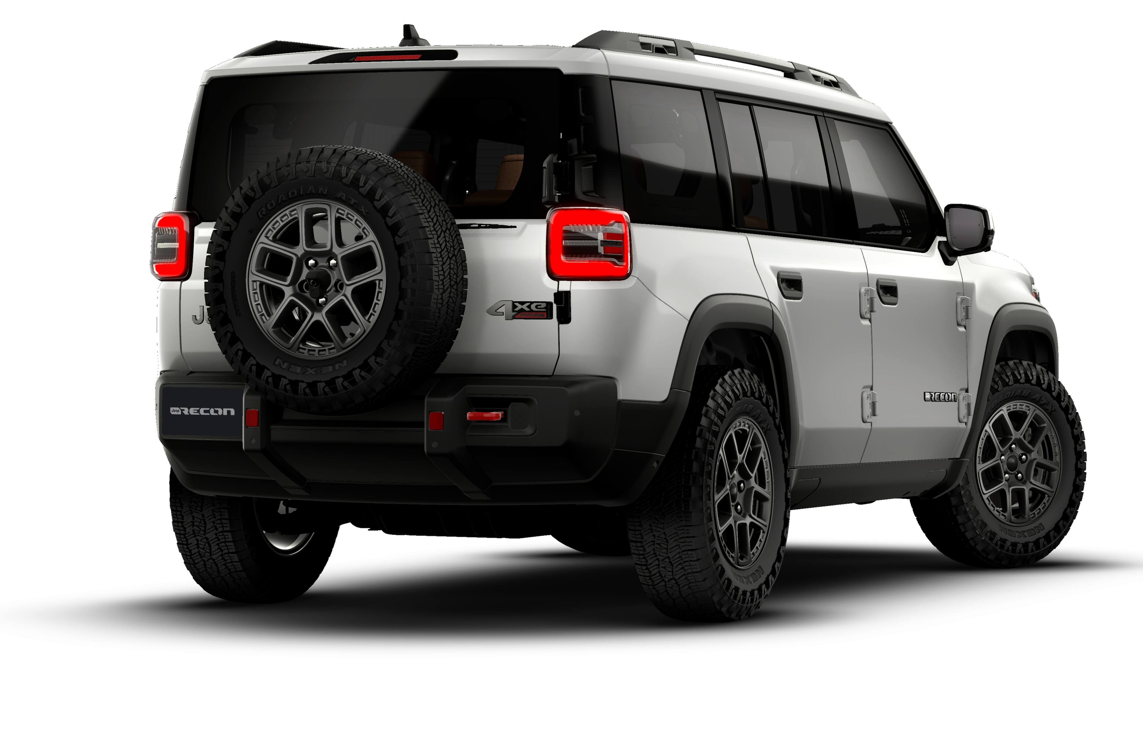 New 2026 Bright White Clear-Coat Exterior Paint Jeep Moab image 2