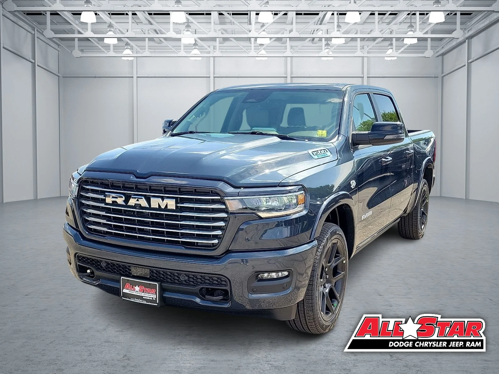 New 2026 Forged Blue Ram LARAMIE CREW CAB 4X4 5