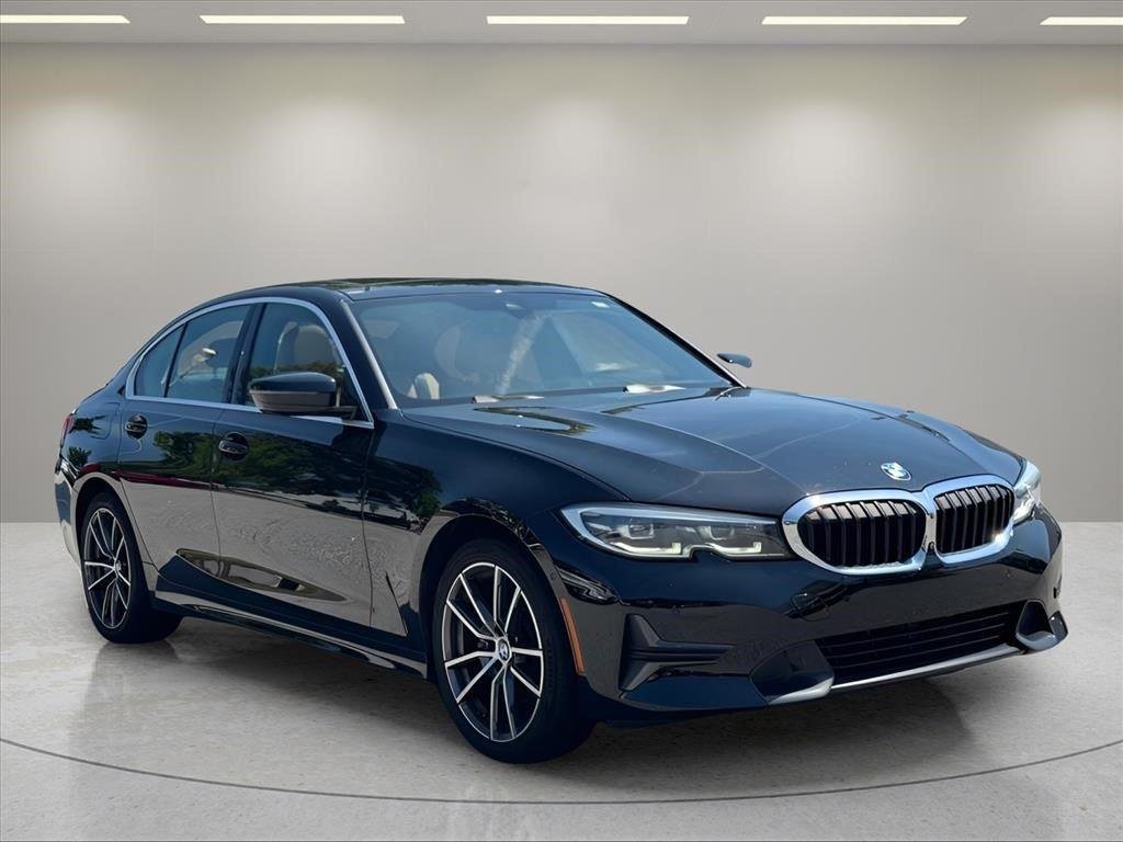 Used 2021 Portimao Blue Metallic BMW 330i image 7
