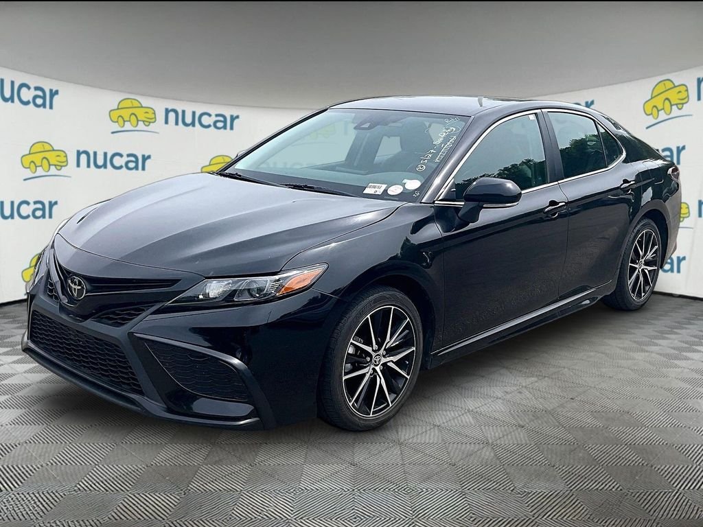Used 2024 Black Toyota SE image 3