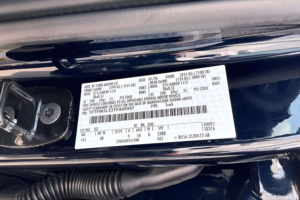 New 2026 Antimatter Blue Metallic Ford XLT image 13
