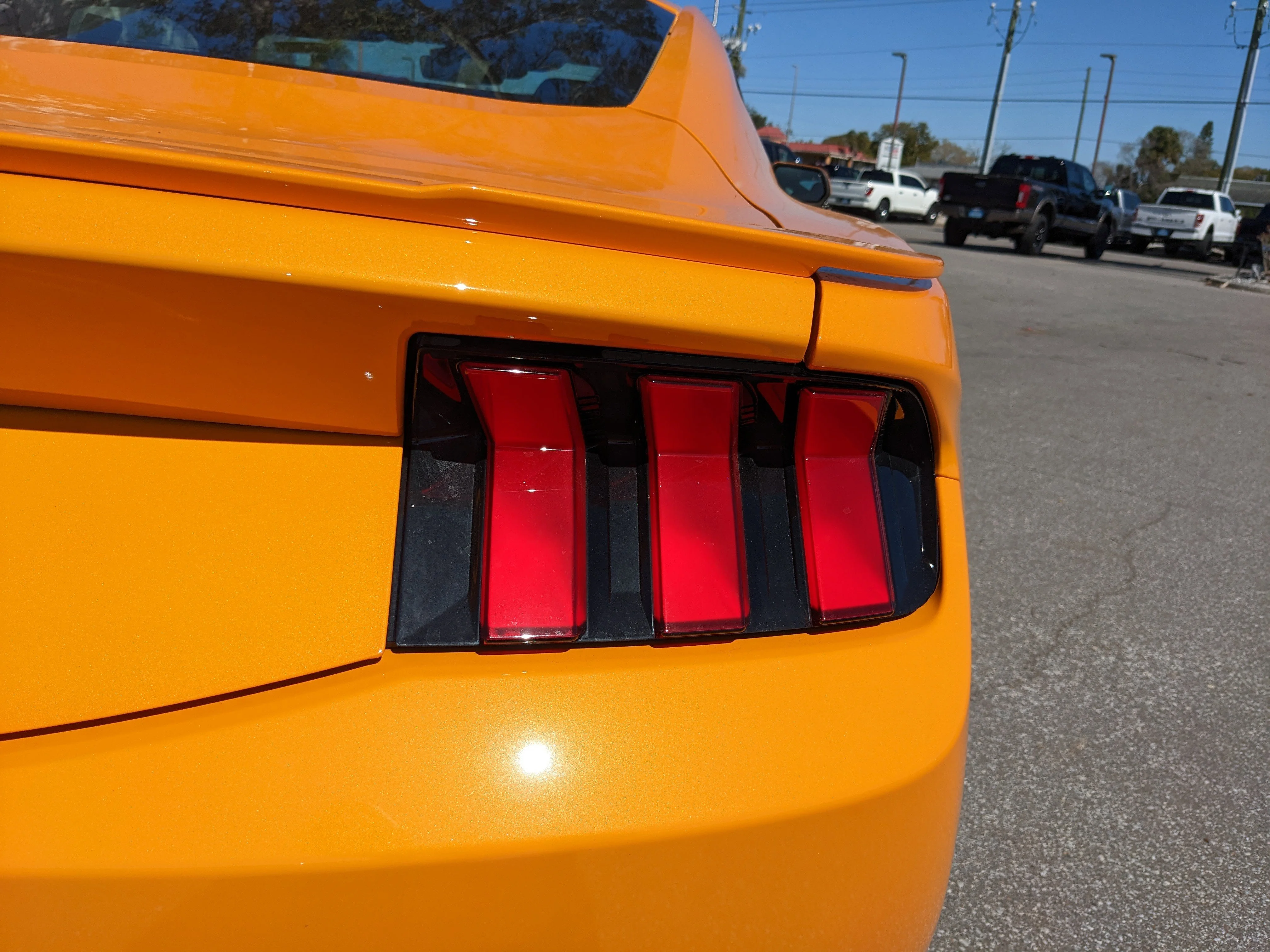 New 2026 Orange Fury Metallic Tri-coat Ford GT Premium Fastback image 12