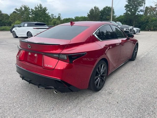 Used 2021 Infra-Red Lexus IS 350 F SPORT image 2