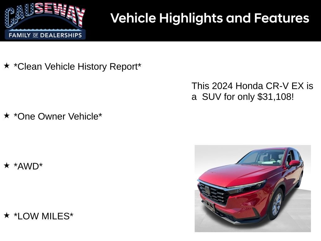 Used 2024  Honda EX image 2