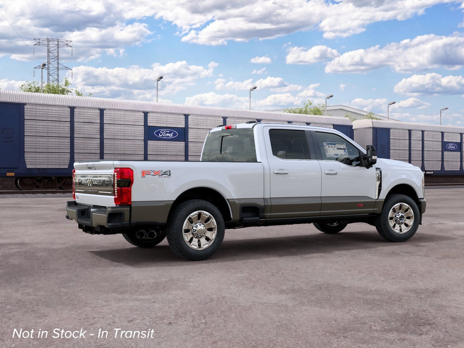 New 2027 Star White Metallic Tri-Coat Ford King Ranch image 19