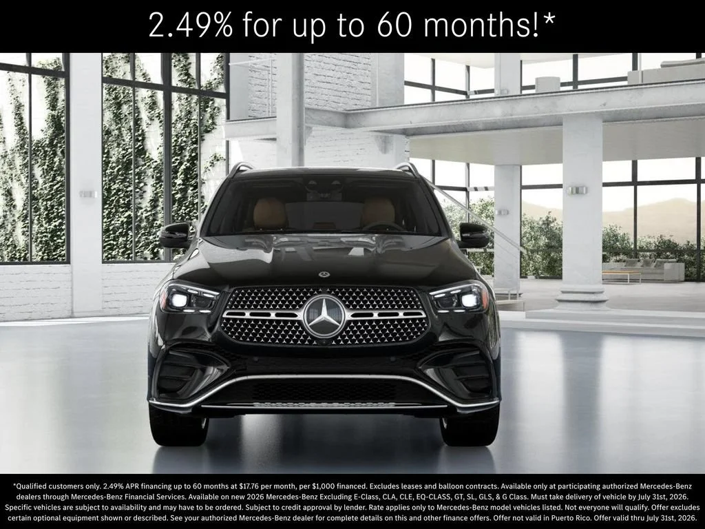 New 2026 Obsidian Black Metallic Mercedes-Benz GLE 580 image 49