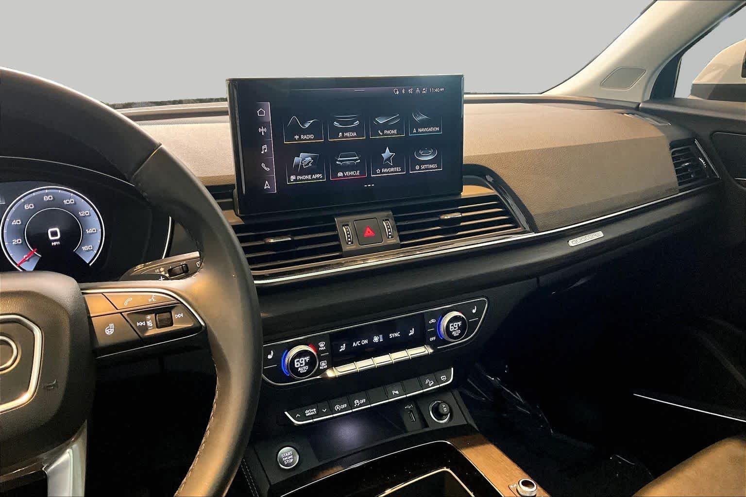 Certified Used 2023 Glacier White Metallic Audi S line Premium Plus image 7
