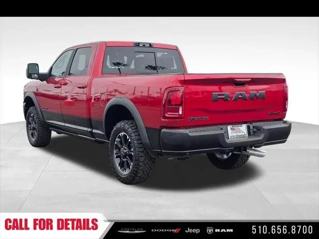 New 2026 Molten Red Pearlcoat RAM REBEL image 7