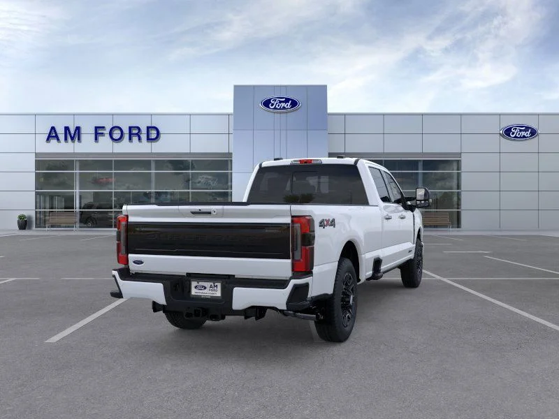 New 2026 Star White Metallic Tri-Coat Ford F-350® Platinum® image 8