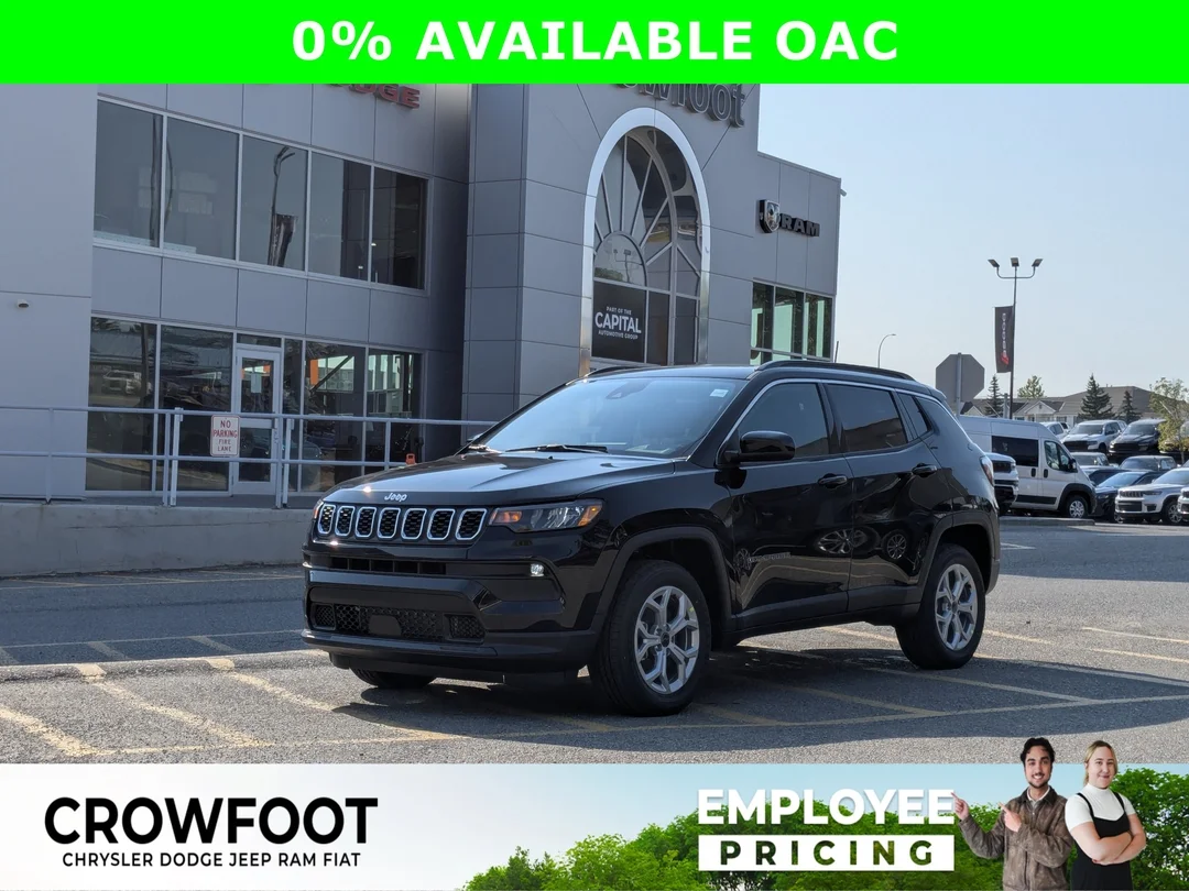 New 2026 Black Jeep North - - 4x4 - Panoramic Sunroof - Alpine Audio - Adaptive Cruise - Power Liftgate & More! image 1