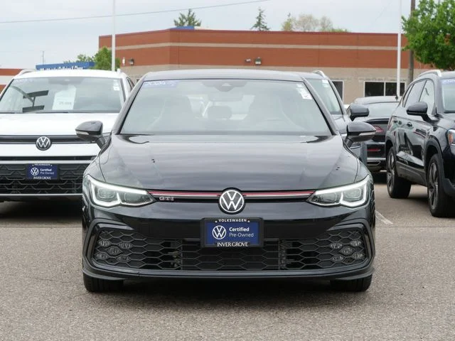Certified 2024 Volkswagen Golf GTI SE with VIN WVW3A7CD1RW155474 for sale in Inver Grove Heights, Minnesota