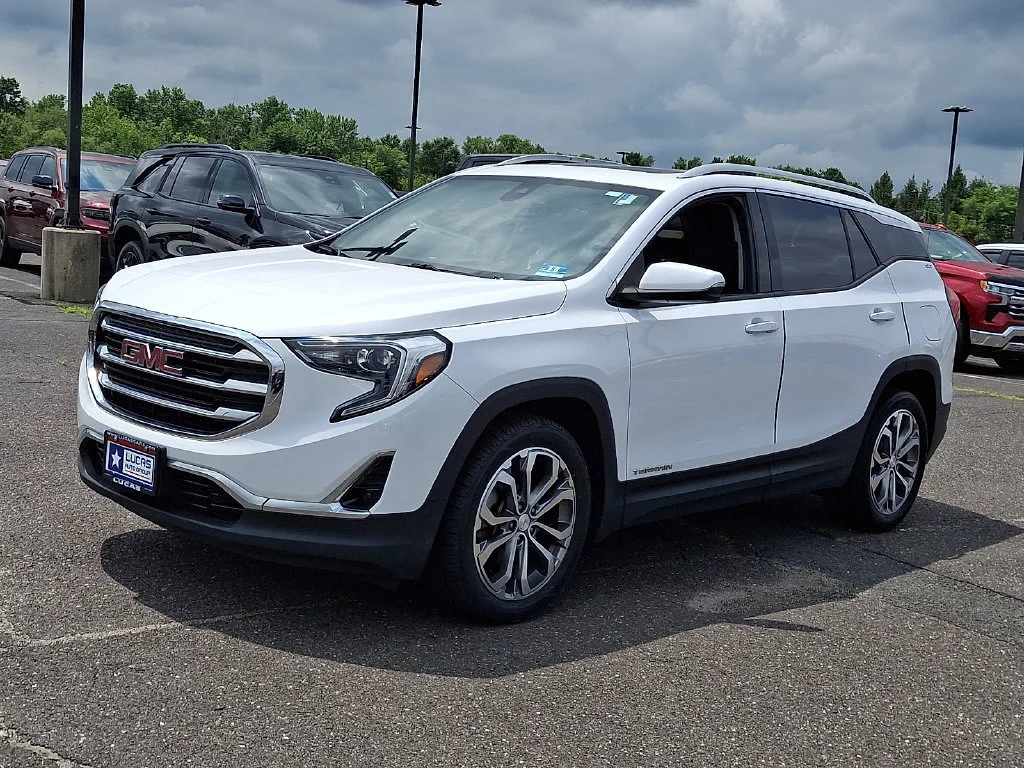 Used 2020 SUMMIT WHITE GMC SLT image 6