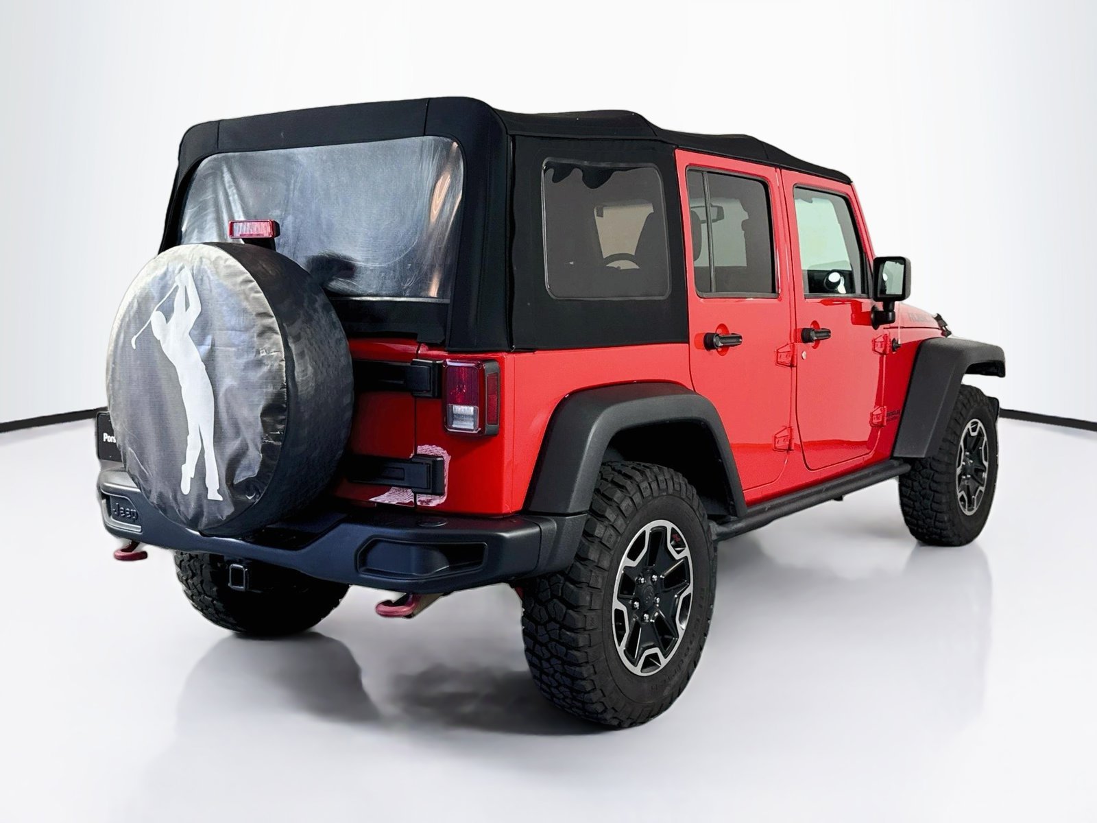 Used 2016 Firecracker Red Clearcoat Jeep Rubicon Hard Rock image 9