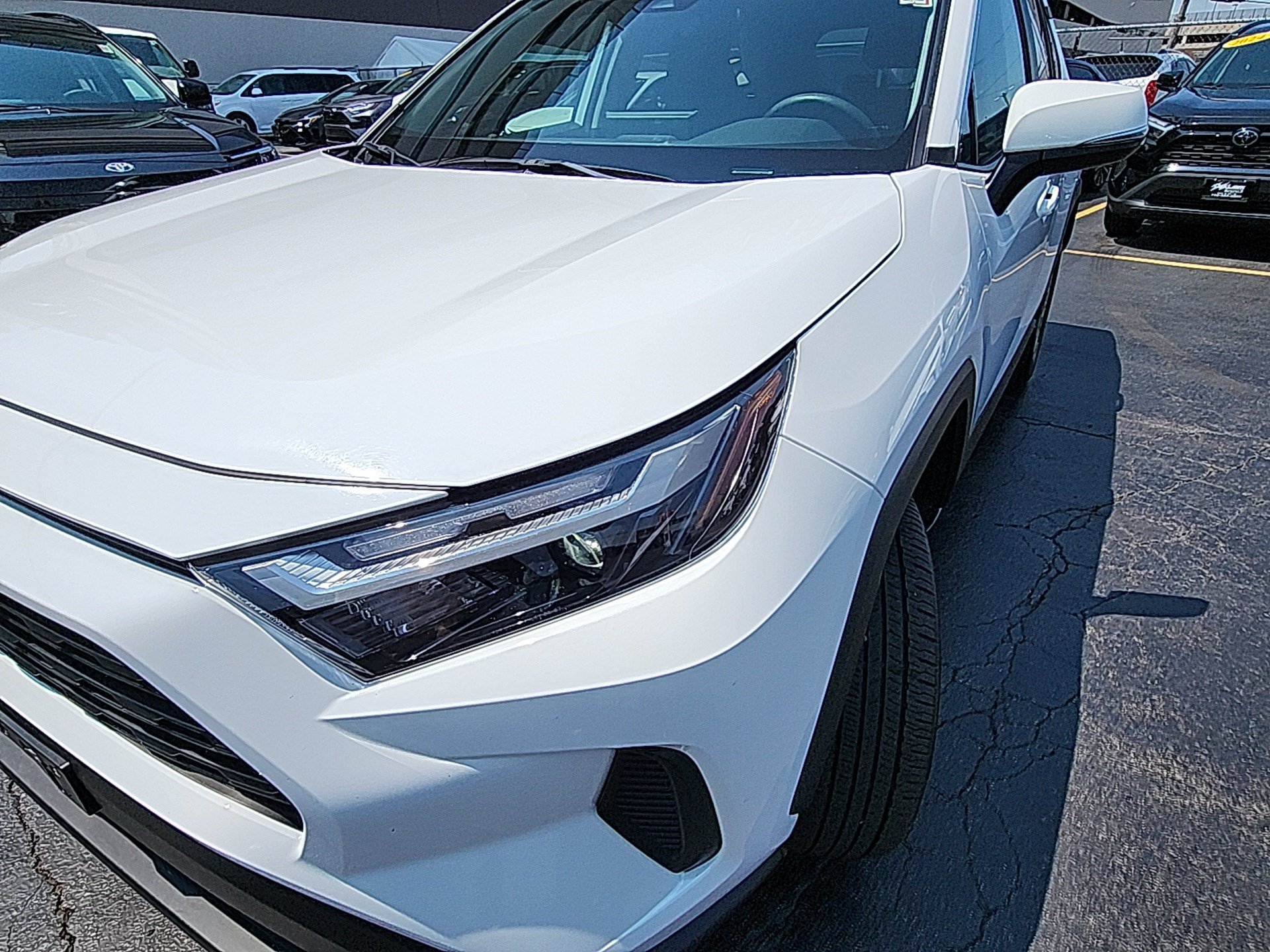 Certified Used 2025 White Toyota XLE image 9
