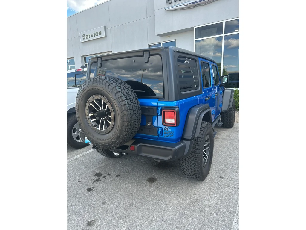 Used 2025 Hydro Blue Pearlcoat Jeep Willys image 2