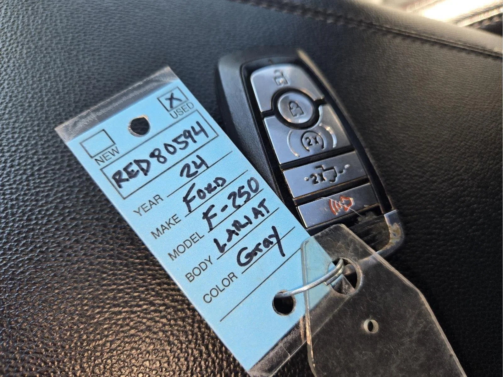 Used 2024 Carbonized Gray Ford Lariat image 78
