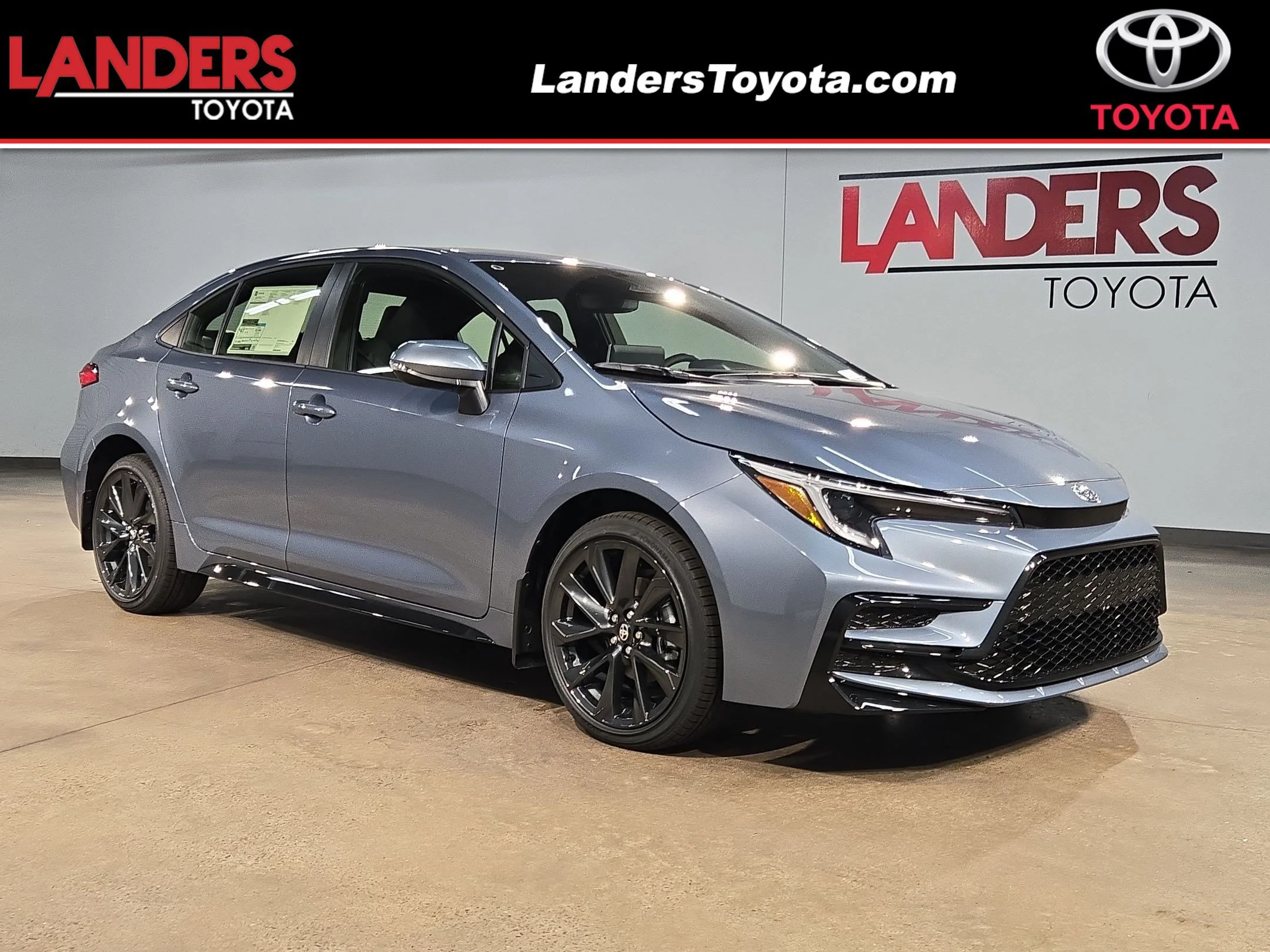 New 2027 Celestite Toyota Hybrid SE image 1