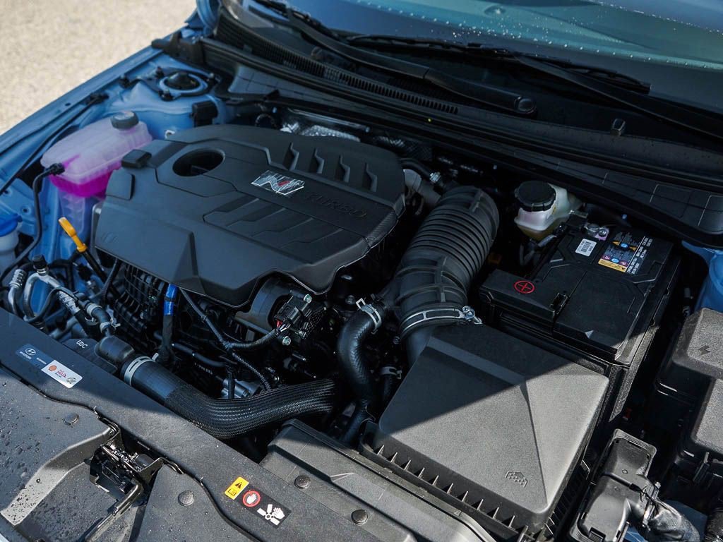 New 2026 Performance Blue Hyundai Manual FWD image 7
