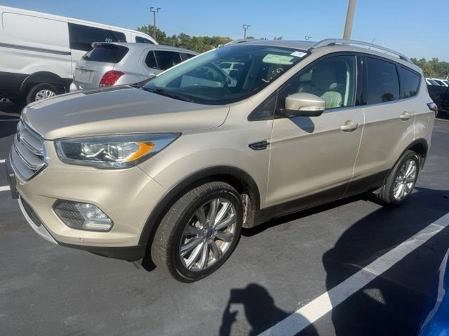 Used 2018 Red Ford Titanium image 3