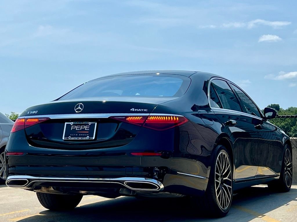 Certified Used 2023 Black Mercedes-Benz S 580 image 8