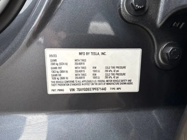Used 2023 Gray Tesla Long Range image 21