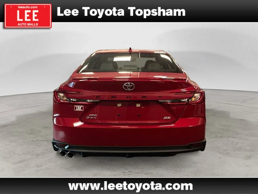 New 2026 Red Toyota SE image 4