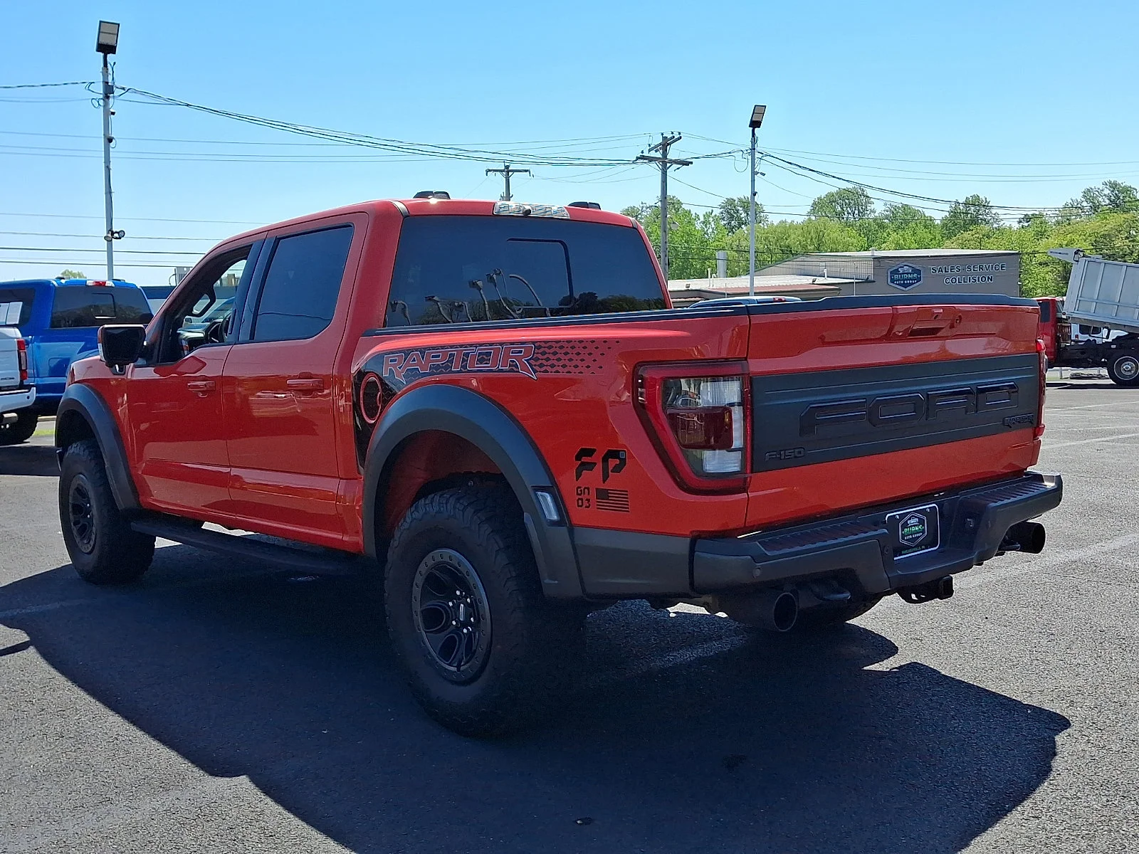 Used 2022 Code Orange Metallic Ford Raptor image 7
