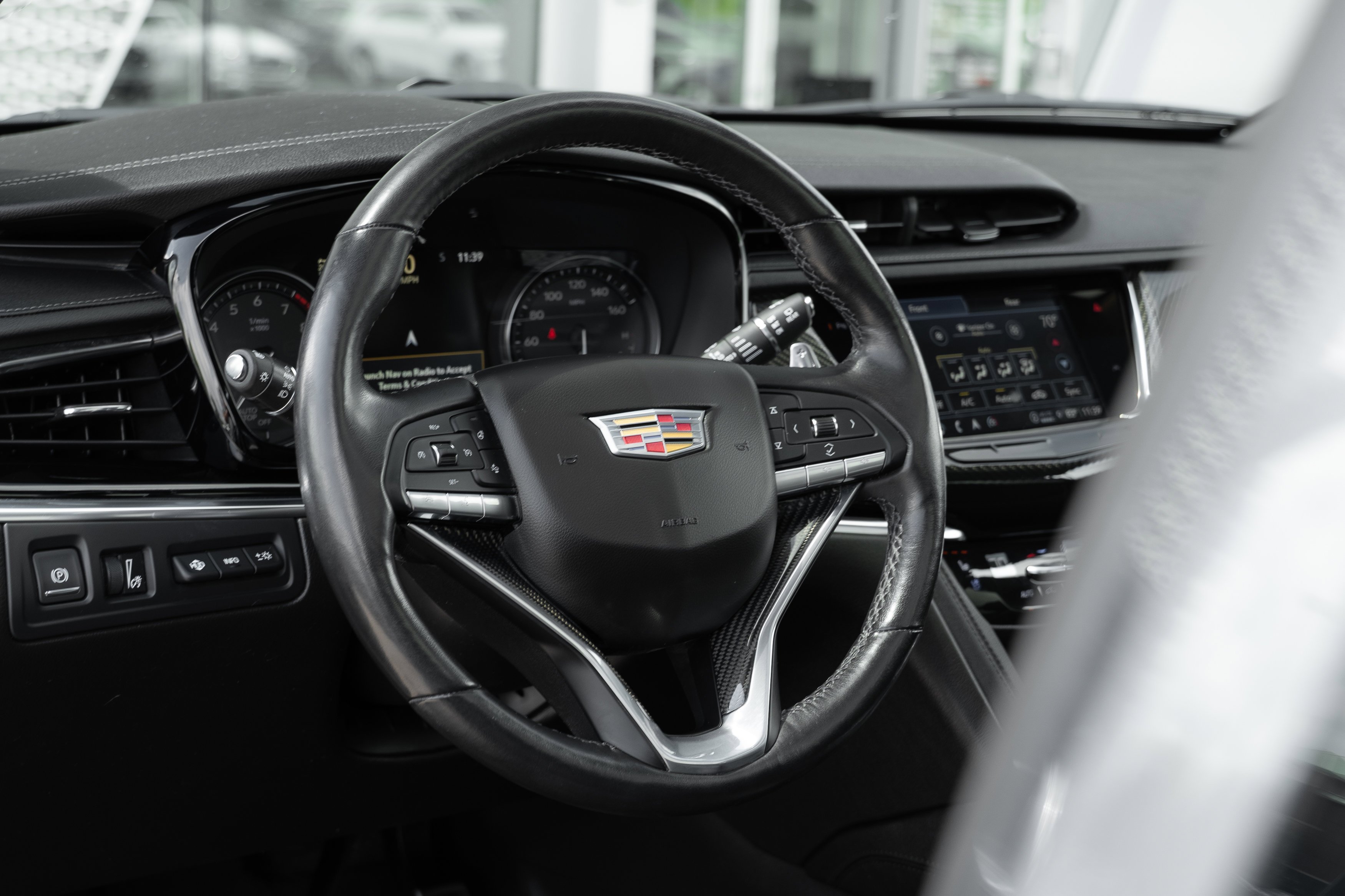 Used 2021 Satin Steel Metallic Cadillac Sport image 11