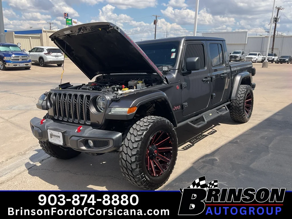 Used 2022 Granite Crystal Metallic Clearcoat Jeep Rubicon image 13