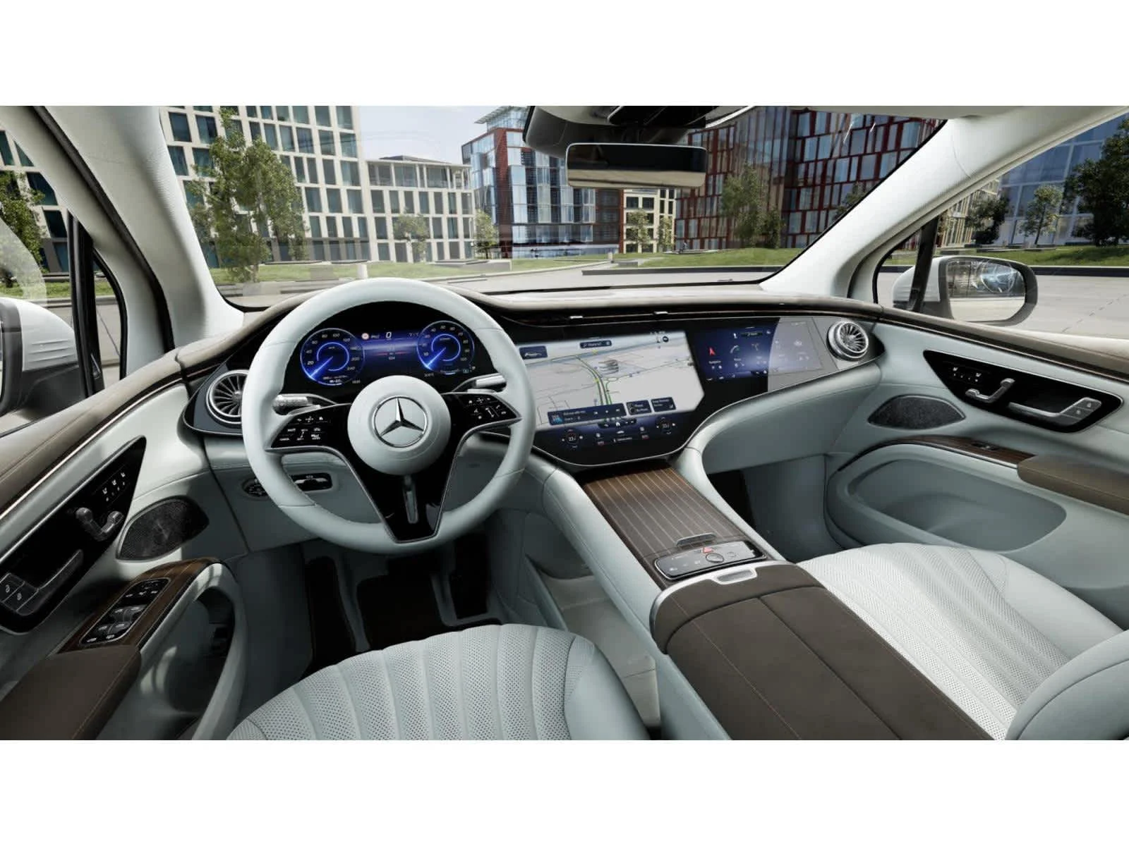 New 2026 Polar White Mercedes-Benz EQS 400 image 43
