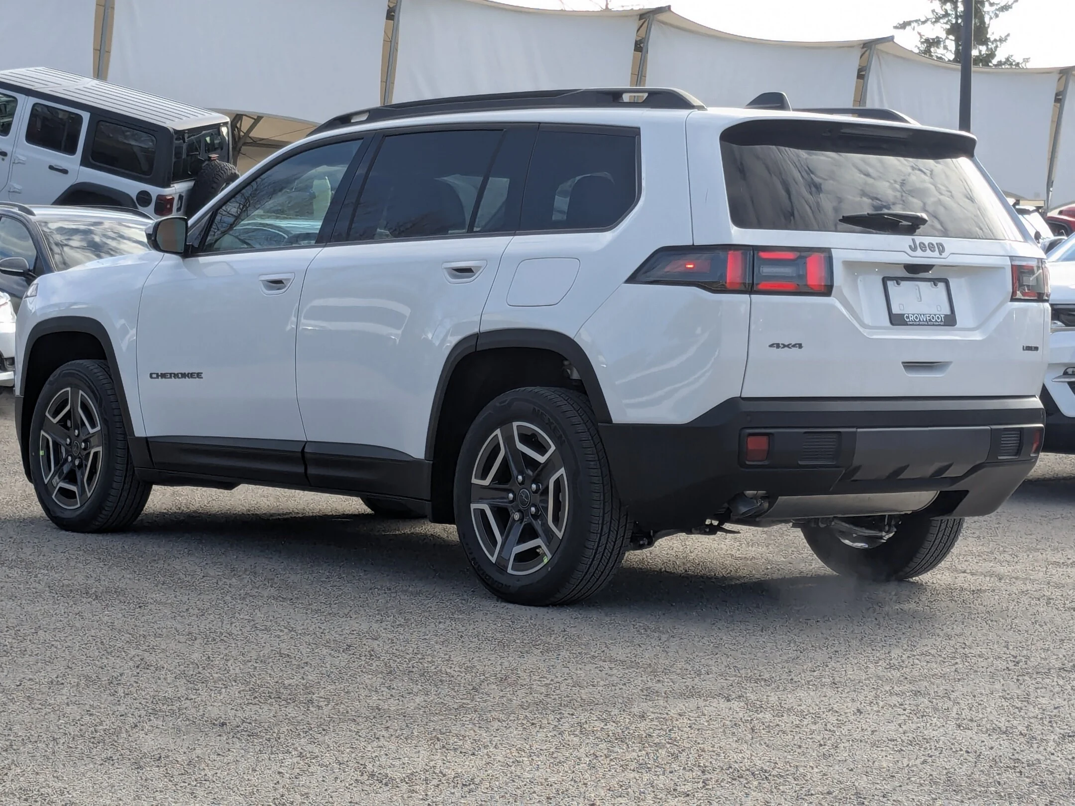 New 2026 White Jeep Laredo - - Hybrid - Mopar Interior Protection Pkg - Adaptive Cruise - 12.3 Display & More! image 6