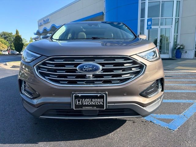 Used 2019 Stone Gray Metallic Ford Titanium image 3