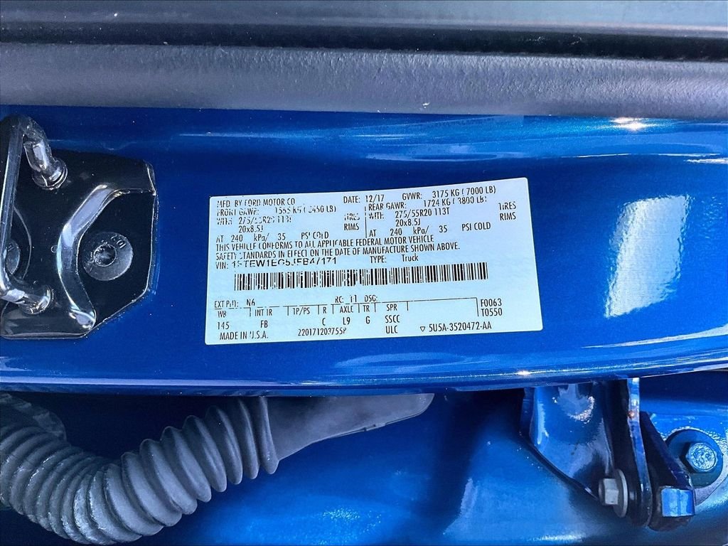 Used 2018 Lightning Blue Ford XLT image 37