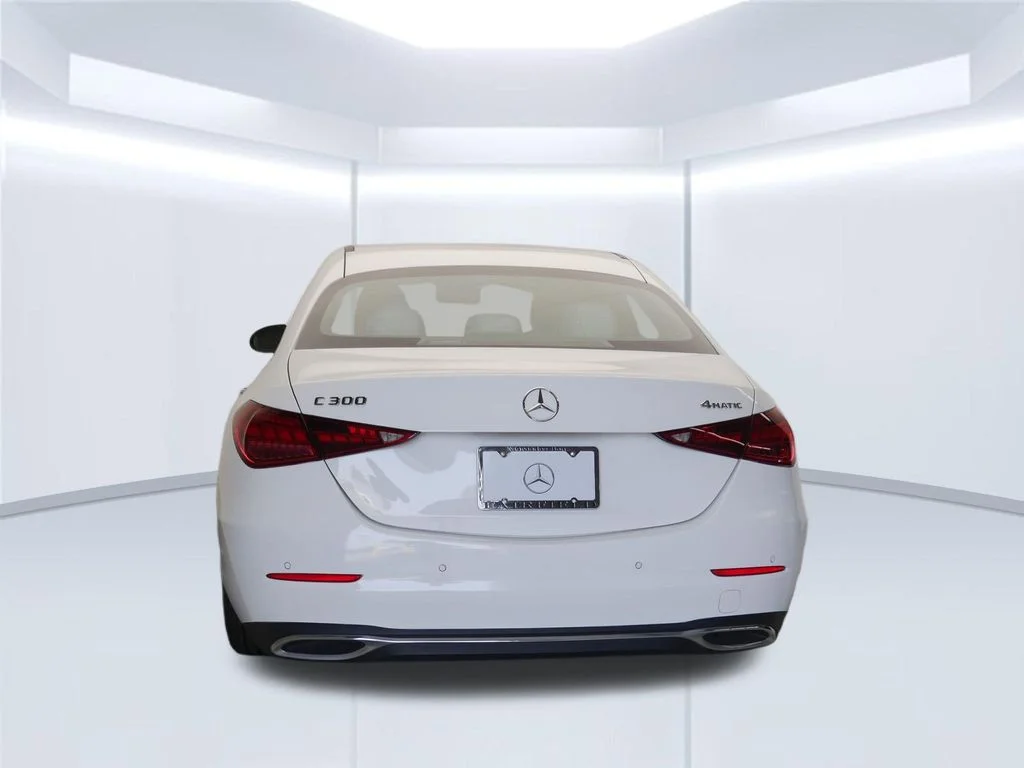 Certified Used 2023 Polar White Mercedes-Benz C 300 image 4