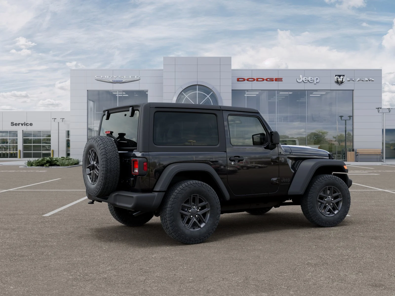 New 2026 Black Clearcoat Jeep Sport S image 43
