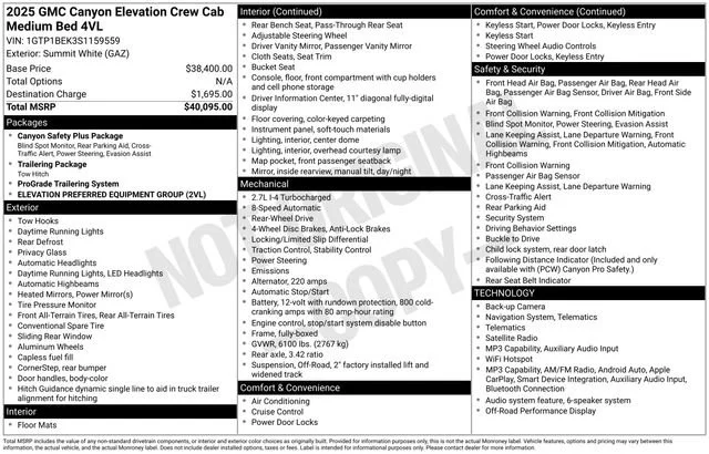 2025 GMC Canyon Elevation - Photo 10
