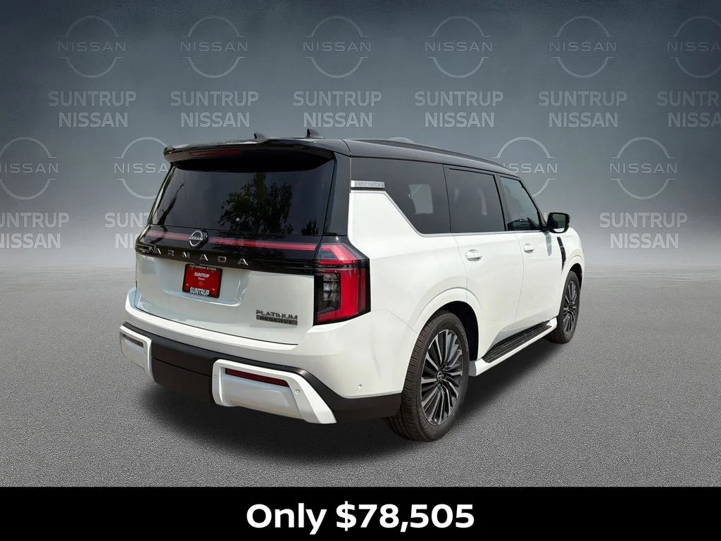New 2026 White Nissan Platinum Reserve image 6