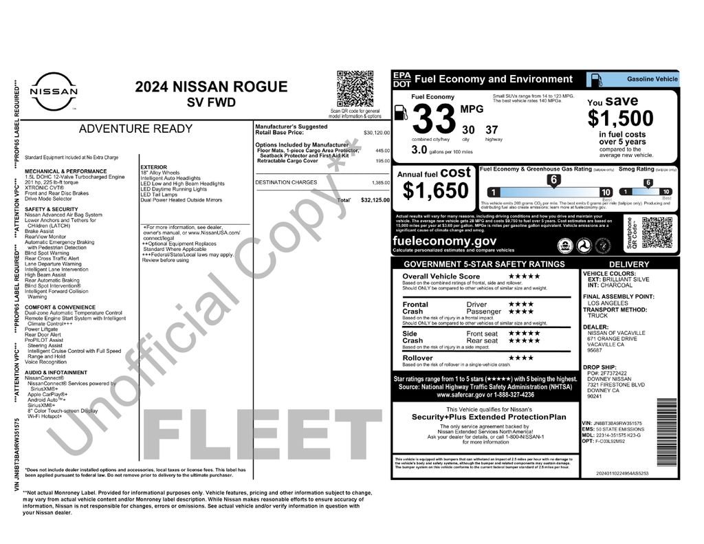 Used 2024 Silver Nissan SV image 5