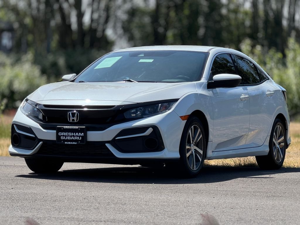 Used 2021 Platinum White Pearl Honda LX image 3