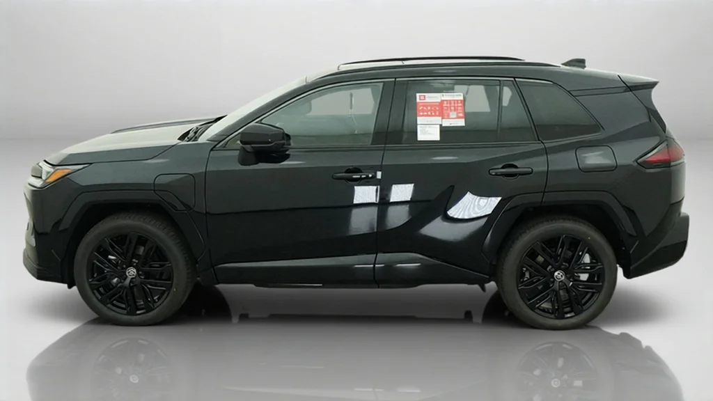 New 2026 Midnight Black Metallic Toyota XSE image 3