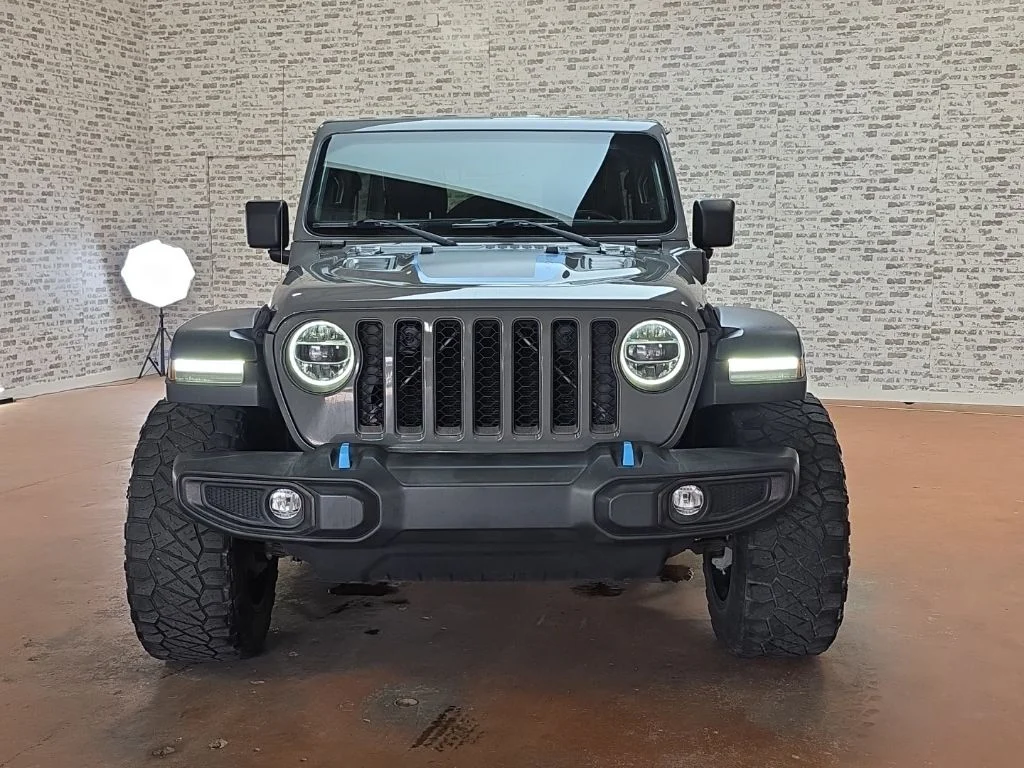 Used 2022 Sting-Gray Clearcoat Jeep Unlimited Rubicon 4xe image 2