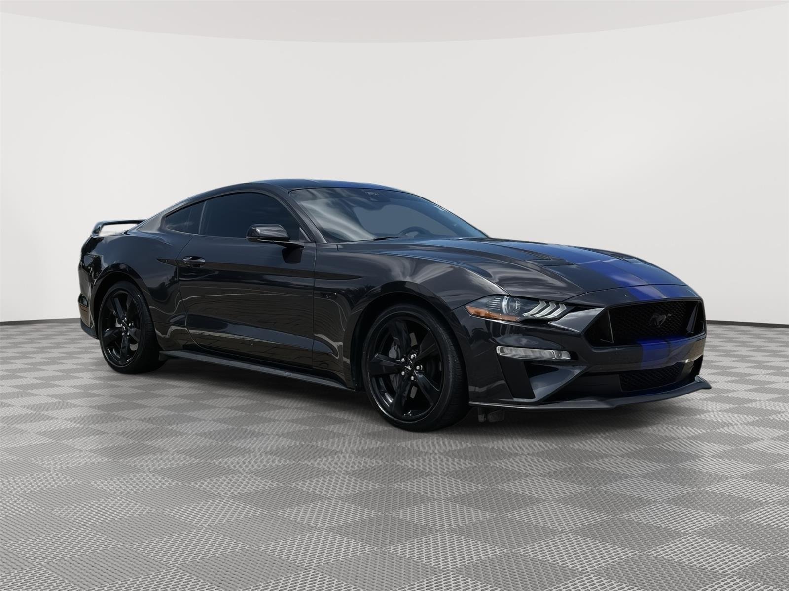 Used 2022 Dark Matter Gray Ford GT Premium image 1