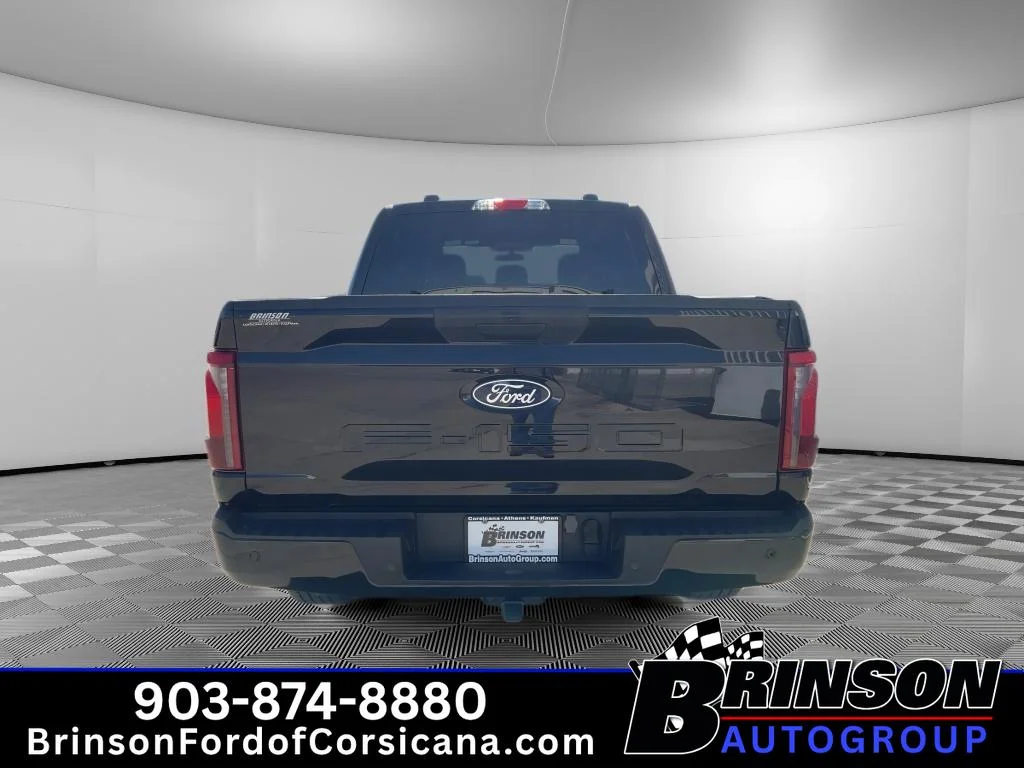 Used 2024 Agate Black Metallic Ford STX image 6