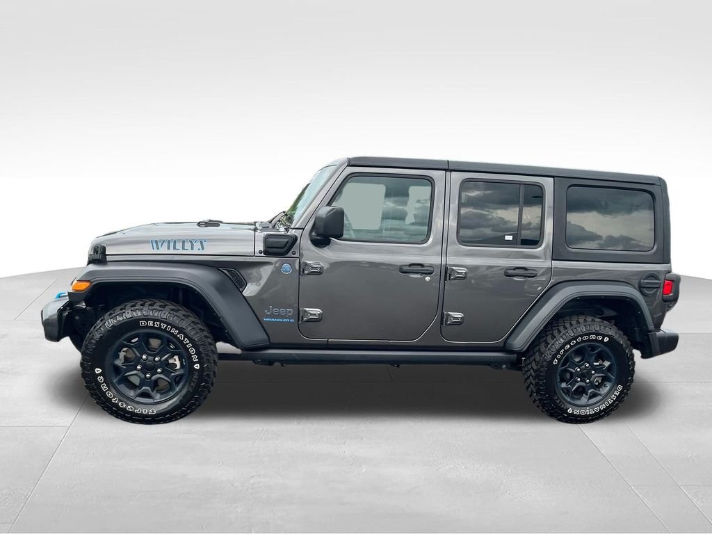 Used 2023 Gray Jeep Willys 4xe image 2