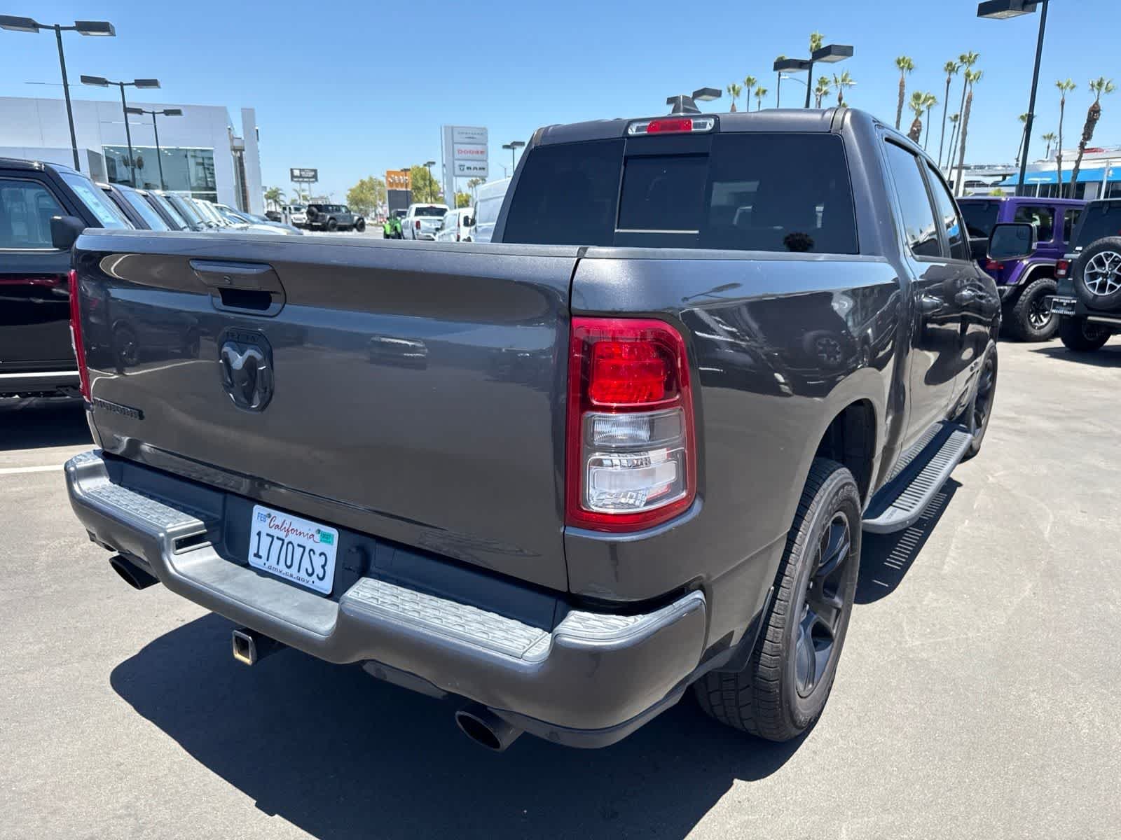 Used 2020 Granite Crystal Metallic Clearcoat Ram Big Horn image 15