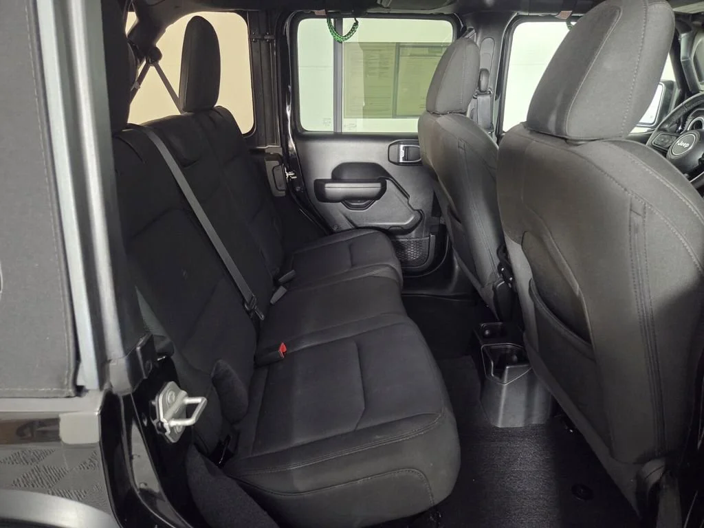 Used 2021 Black Clearcoat Jeep Unlimited Willys image 29