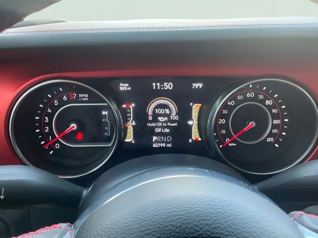 Used 2020 Blue Jeep Rubicon image 22