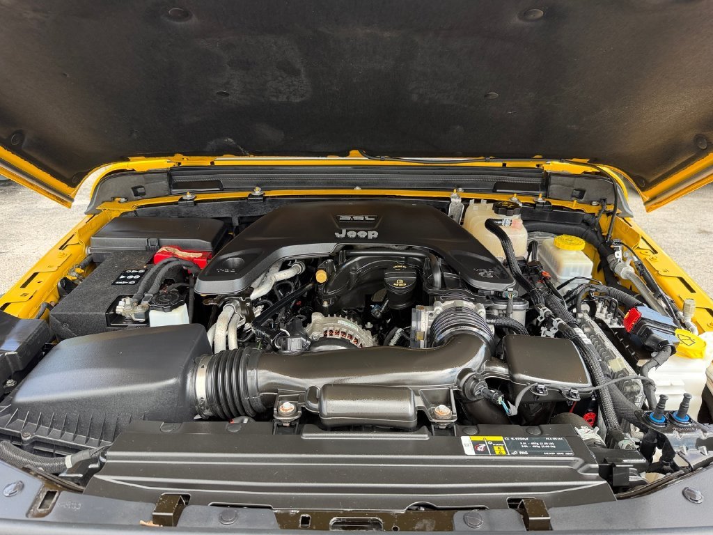 Used 2018 Yellow Jeep Unlimited Sport S image 17