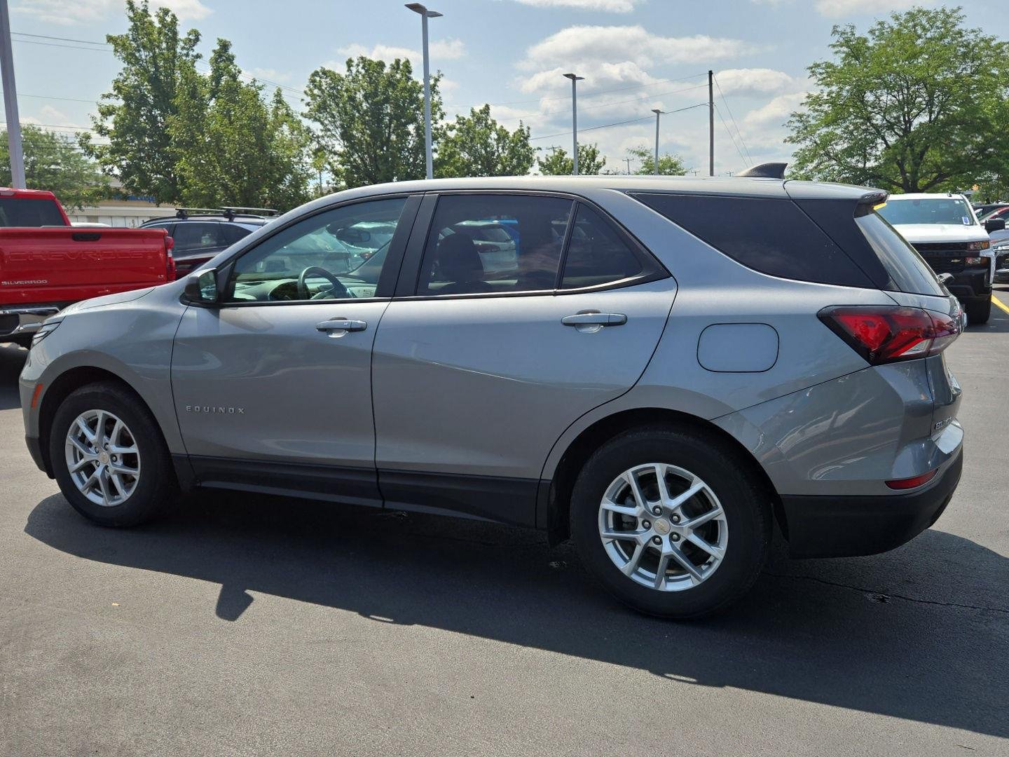 Used 2024 Sterling Gray Metallic Chevrolet LS image 3